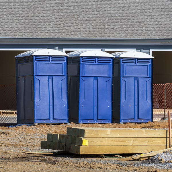 do you offer hand sanitizer dispensers inside the porta potties in Forest Ranch California